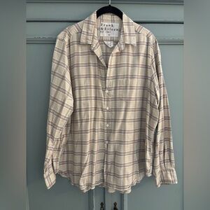 Frank & Eileen plaid flannel shirt